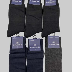 Calze da uomo invernali corte IL Granchio GC201 6pz