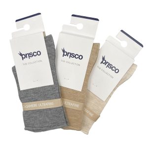 Calze donna invernali corte Prisco Ultra DC Pastello