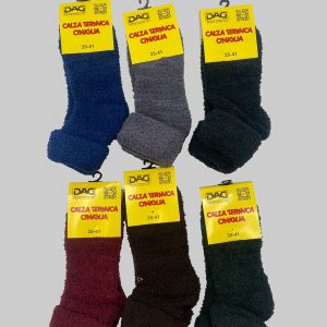 Calze termiche donna in ciniglia Dag