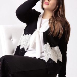 IDA – Cardigan collo foulard