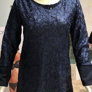 GRAZIA – Casacca fantasia pizzo