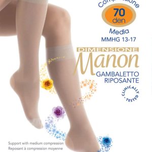 Gambaletti a compressione graduata Manon 70