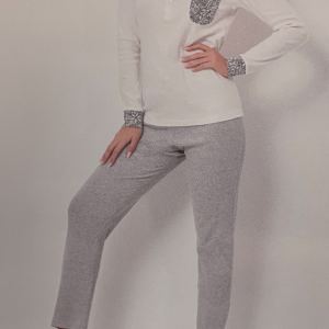 Pigiama caldo cotone donna Il Granchio GP6026