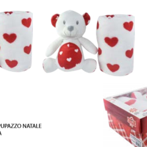 Scatolo copertina + pupazzo Natale Irge