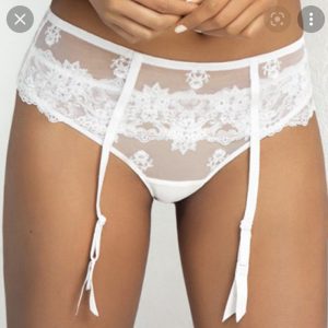 reggicalze sielei trasparenza di pizzo