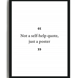 Just A Poster - Poster con cornice