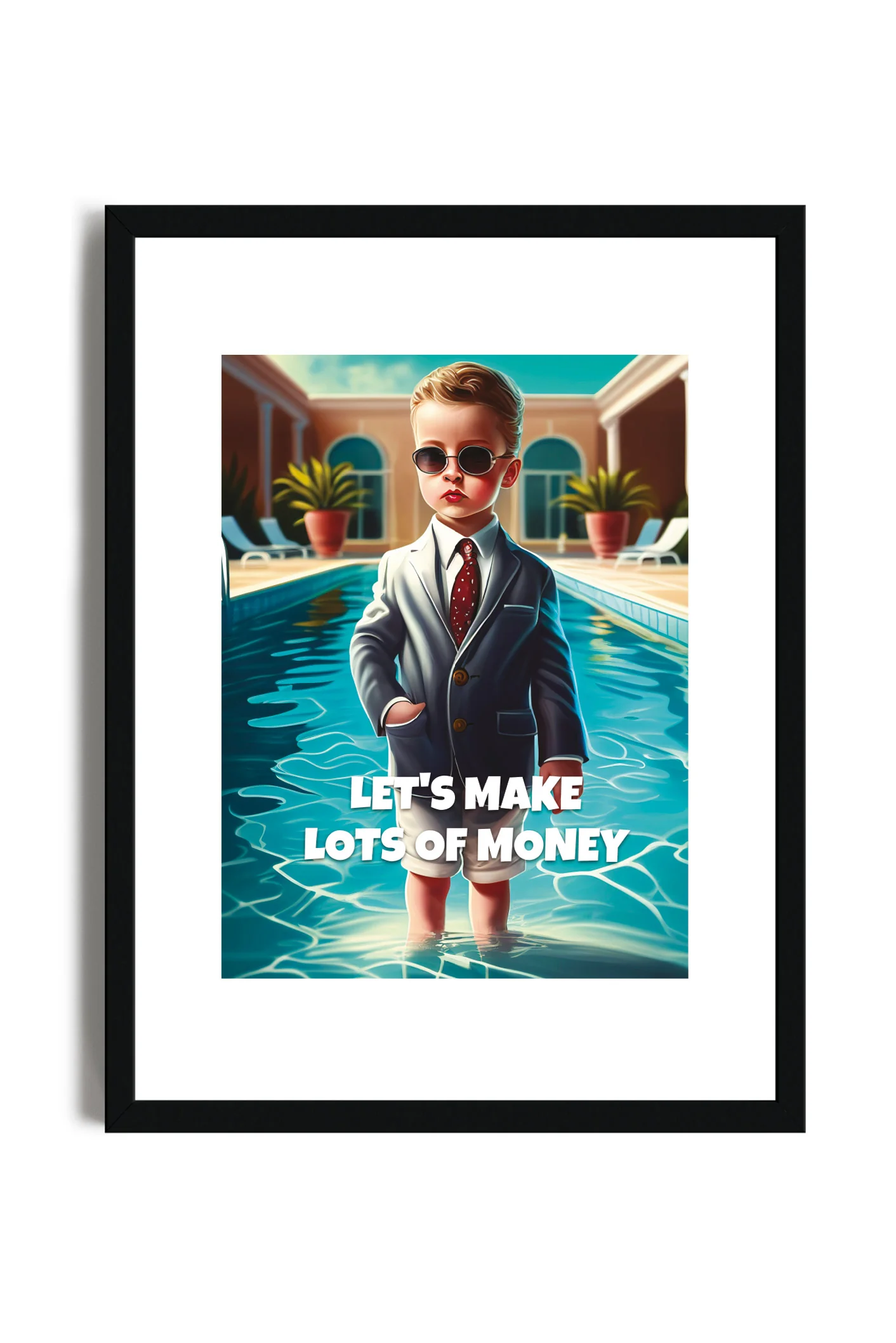 Let's Make Lot of Money - Poster con cornice - immagine 2