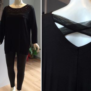 PAULA – Maglia intreccio tulle