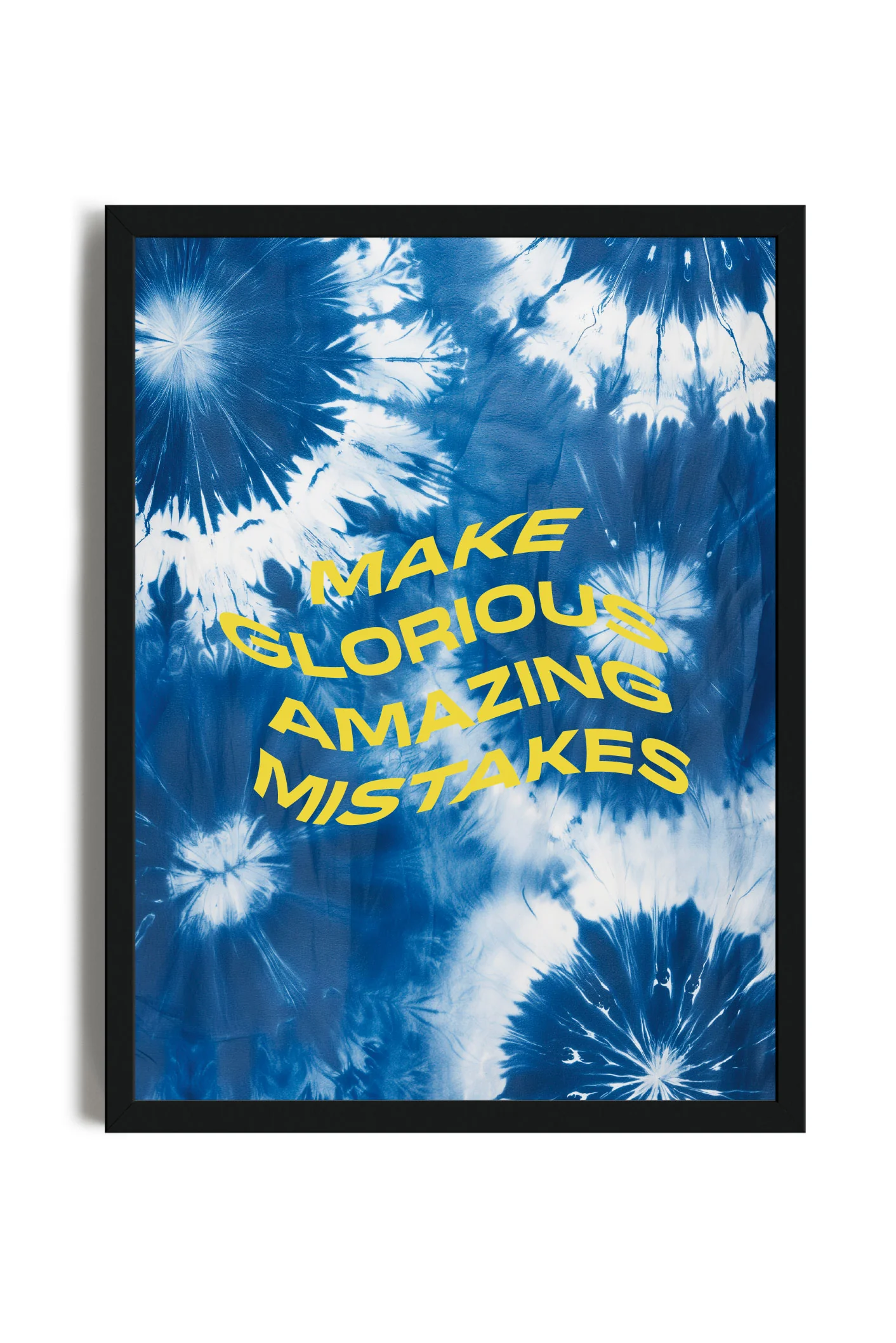 Make Glorious Amazing Mistakes - Poster con cornice - immagine 2