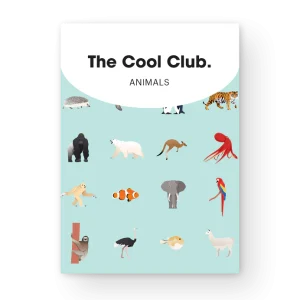 Mazzo di Carte da Gioco Animali The Cool Club