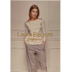 Pigiama caldo cotone donna Laura Biagiotti 96428