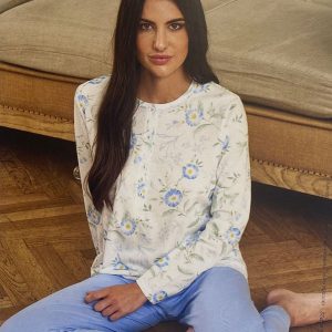 Pigiama di cotone donna estivo Linclalor 175368