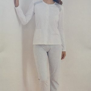 Pigiama donna aperto davanti estivo Enrico Coveri EP5197