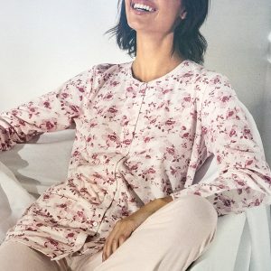 Pigiama donna aperto davanti estivo Enrico Coveri EP5238