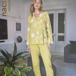 Pigiama donna aperto davanti estivo Nacshua Angela