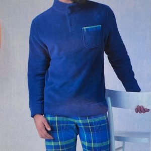 Pigiama in pile uomo Karelpiù KF9363PLU