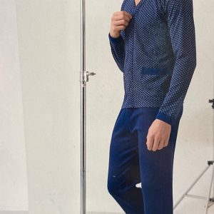 Pigiama uomo aperto invernale Enrico Coveri EP2205