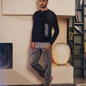 Pigiama uomo invernale Intimami IU292GPL 