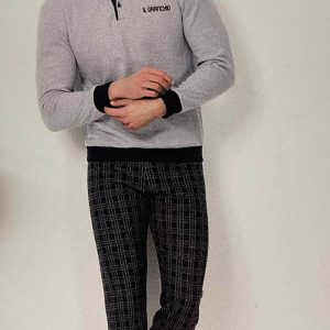 Pigiama uomo invernale punto milano Il Granchio GP2044