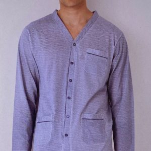 Pigiama uomo taglie forti aperto Karelpiù 0212PLUAX