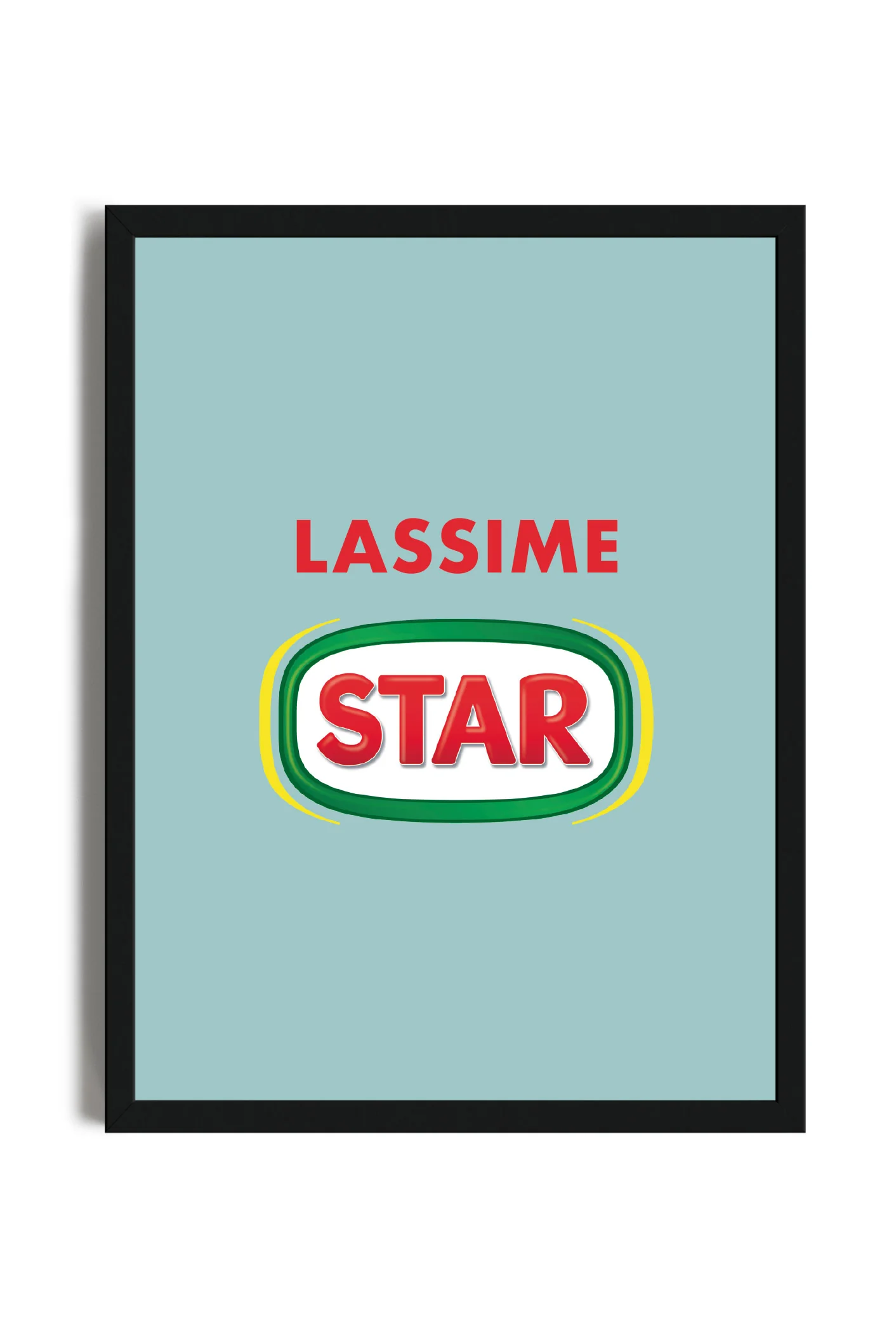 Lassime Star - Poster con cornice
