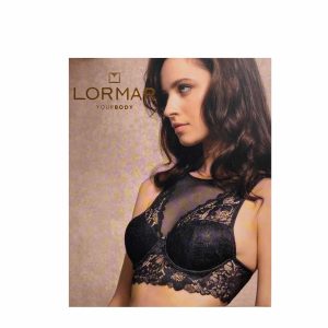 Reggiseno a top Lormar in pizzo STAR