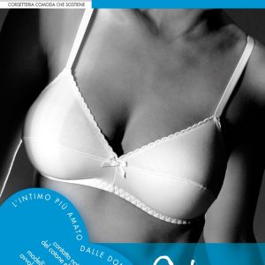Reggiseno in cotone elasticizzato senza ferretto Gios 145