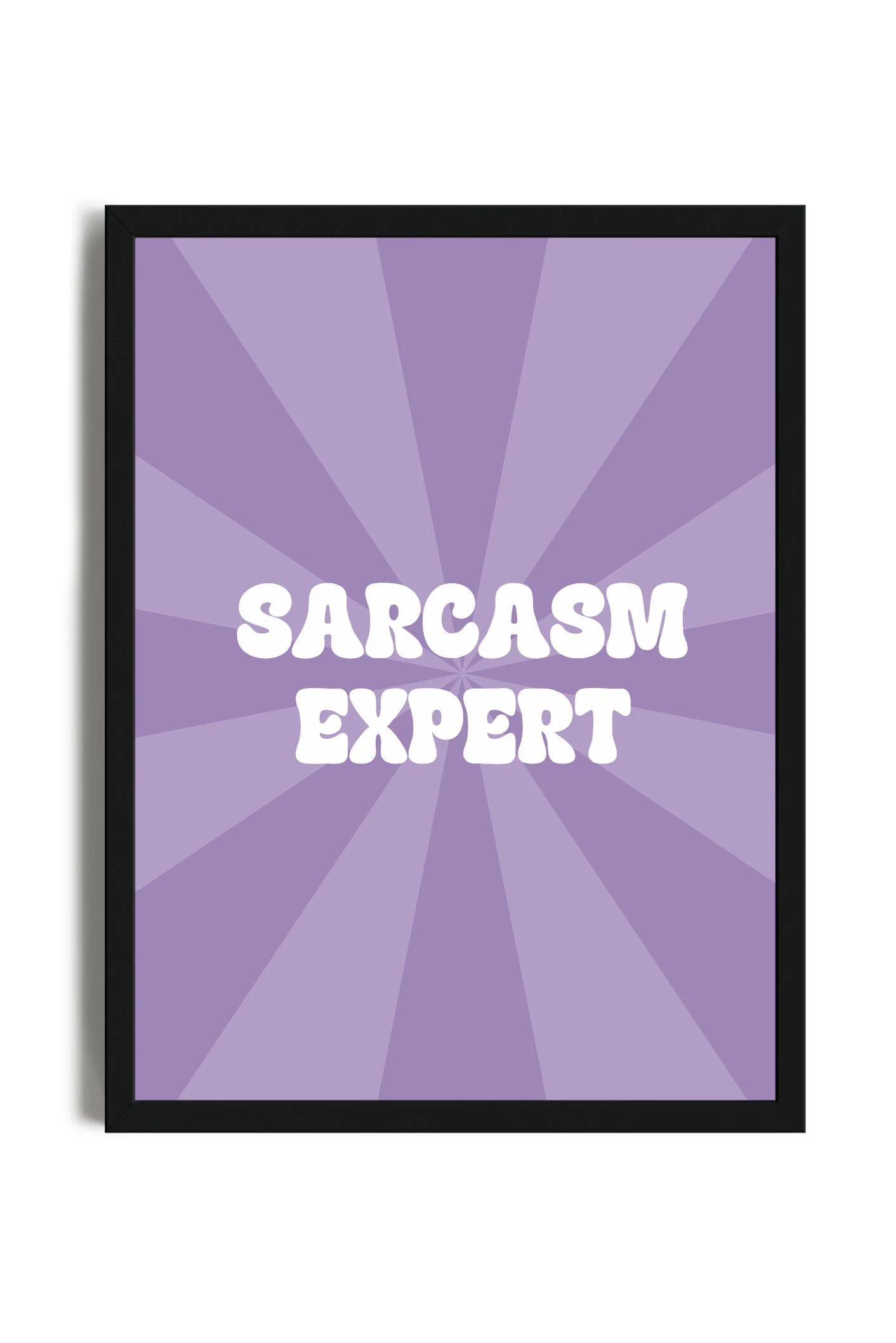 Sarcasm Expert - Poster con cornice